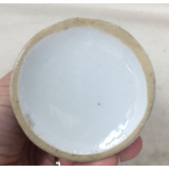 Vintage Hat Pin Holder, Trinket Dish & Hair Receiver Dish - Picture 7 of 15